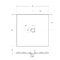       BelBagno Uno 90x90 TRAY-MR-UNO-A-90-35-W-BO  1