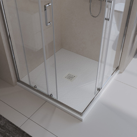       BelBagno Uno 90x90 TRAY-MR-UNO-A-90-35-W-BO 