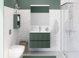 Мебель для ванной комнаты BelBagno Uno-Mini UNO-MINI-800-2C-SO-VO