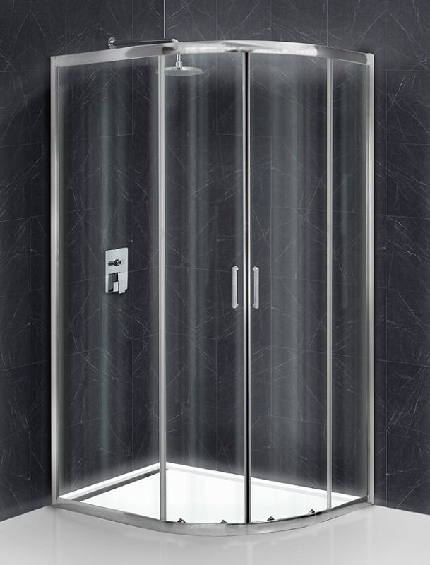 Душевой уголок BelBagno Uno 120x80 UNO-195-RH-2-120/80-C-Cr стекло прозрачное, профиль хром, без поддона, размер 120x80 - фото 7