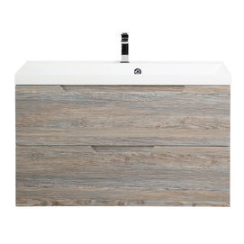 Мебель для ванной комнаты BelBagno Vittoria 100 см подвесная, Pino