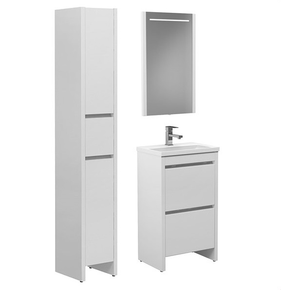 Мебель для ванной Belux Мадрид Н 50 белый, цвет белый глянцевый 4810924241290 - фото 1