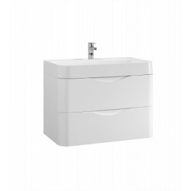 Мебель для ванной Belux Олимпия НП 80-02 белый, цвет белый глянцевый
