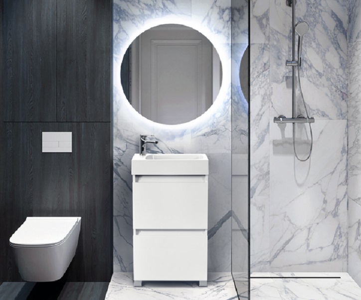 Мебель для ванной Belux Темпо Н 50-01 белый, цвет белый глянцевый 4810924260529 - фото 3