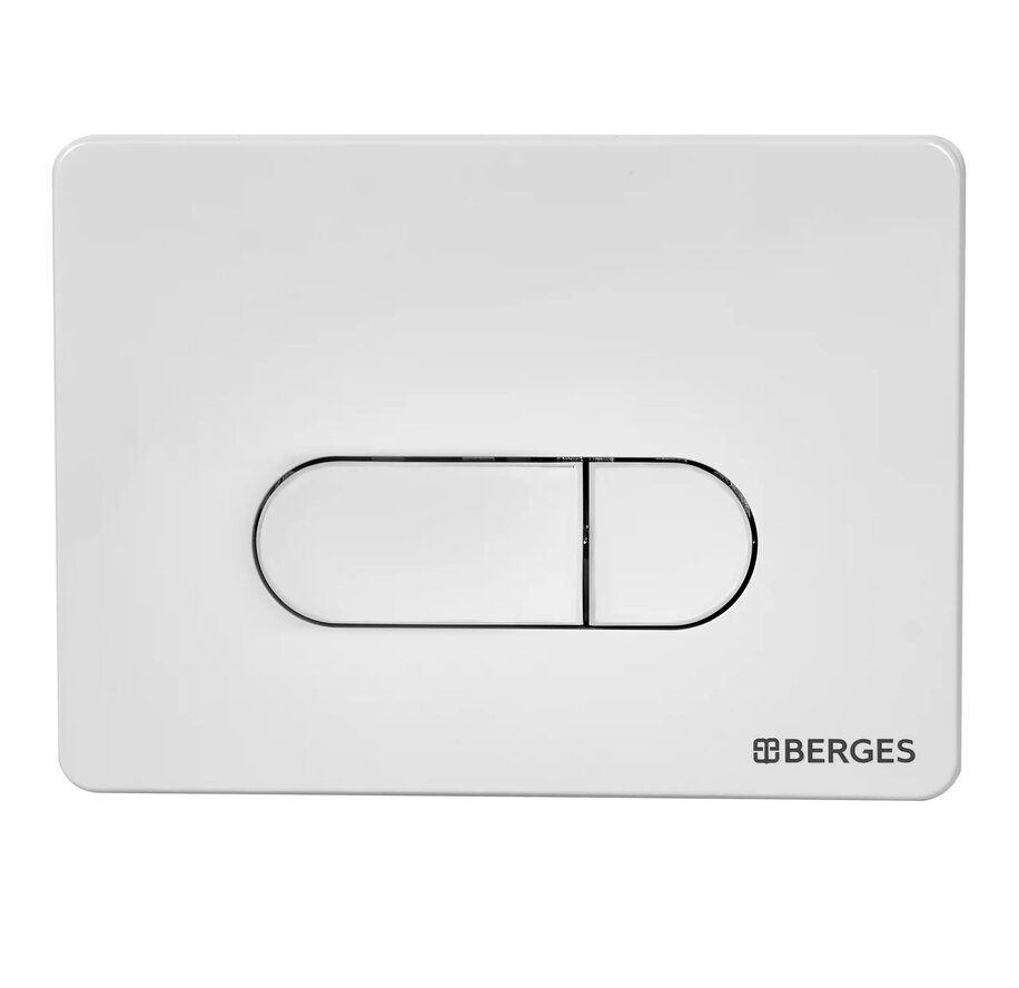 Кнопка для инсталляции Berges 040031, цвет белый - фото 1