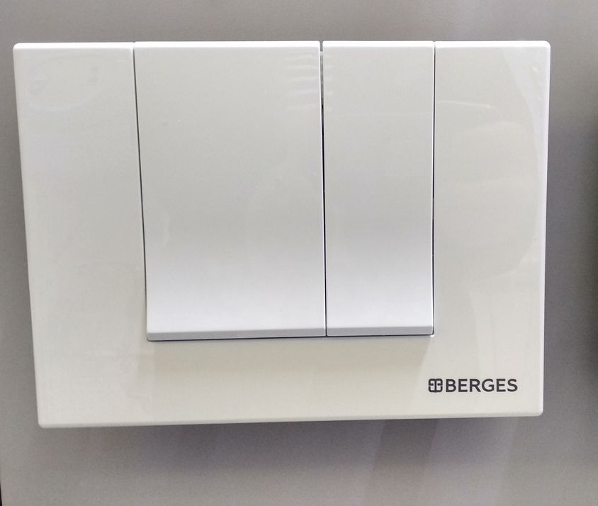 Кнопка для инсталляции Berges 040041, цвет белый - фото 2