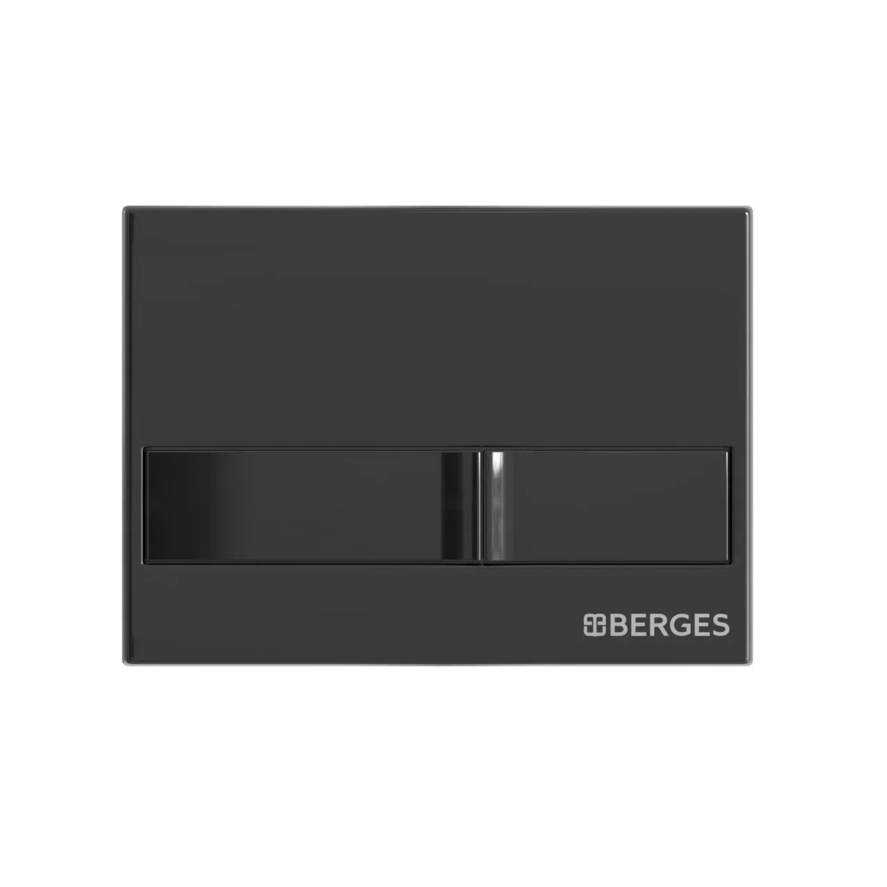 Кнопка для инсталляции Berges Novum 040016, цвет черный глянец - фото 1