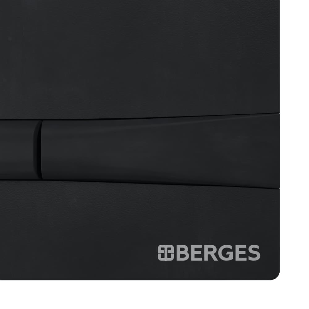 Кнопка для инсталляции Berges Novum 040055, цвет черный - фото 5