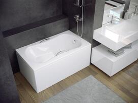 Акриловая ванна Besco Aria Rehab 120x70