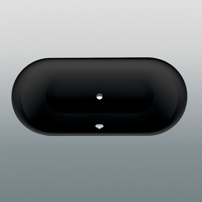 Ванна стальная Bette Lux 190x90 3467-035 PLUS с шумоизоляцией и антигрязевым покрытием черная 356243₽