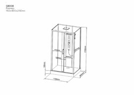    Black&White Galaxy 115x90 G8008