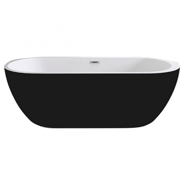 Ванна акриловая Black&White SB105 BLACK черная, размер 170x80, цвет черный