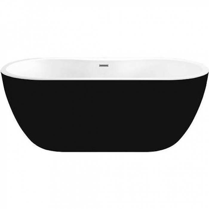 Ванна акриловая Black&White SB111 Black черная, размер 180x75, цвет черный