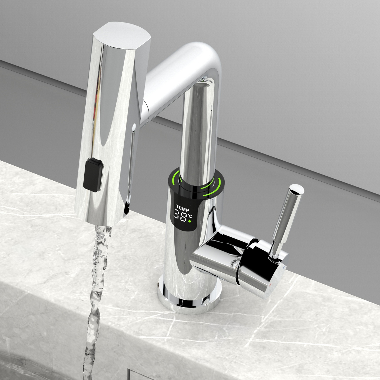 Смеситель для раковины BlackWhite SD3028C хром 12150₽