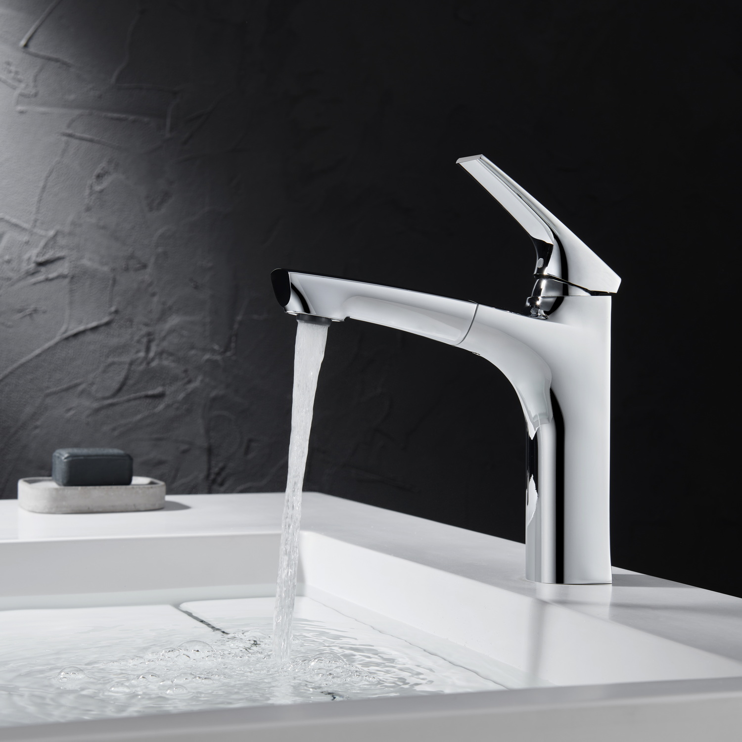 Смеситель для раковины BlackWhite UK7901С хром 12420₽