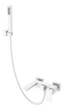 Смеситель для ванны и для душа Boheme Qubic 473-MW