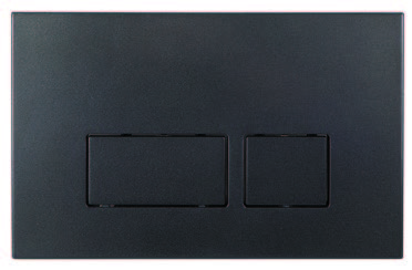 Кнопка для инсталляции Boheme 26 см 664-B черная, цвет черный матовый
