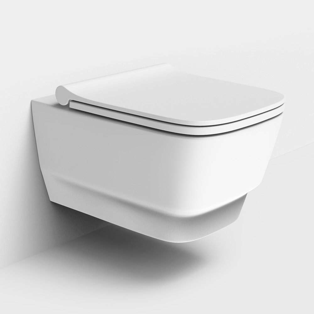 Унитаз подвесной Boheme Bello 971-MW без крышки белый матовый 29373₽