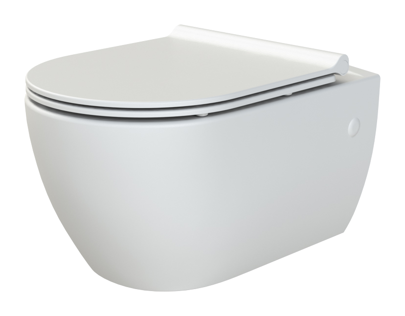Унитаз подвесной Boheme Bianca 963-SET-W белый с крышкой микролифт 26914₽