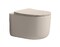 Фото Унитаз подвесной Boheme Flow 969-SET-D с крышкой микролифт, латте (LATTE SOFT ) 0