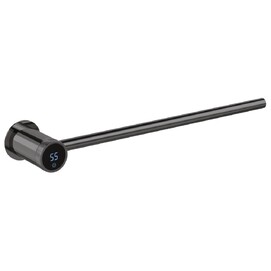 Фото Полотенцесушитель электрический Boheme Stick 727-SGM базовый элемент графит глянец (SHINE GUN METAL)