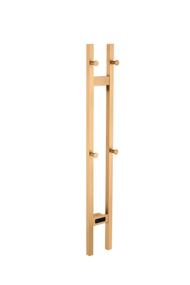 Полотенцесушитель электрический Boheme Duo 728-BR 2-трубы квадратный бронза (BRONZE)