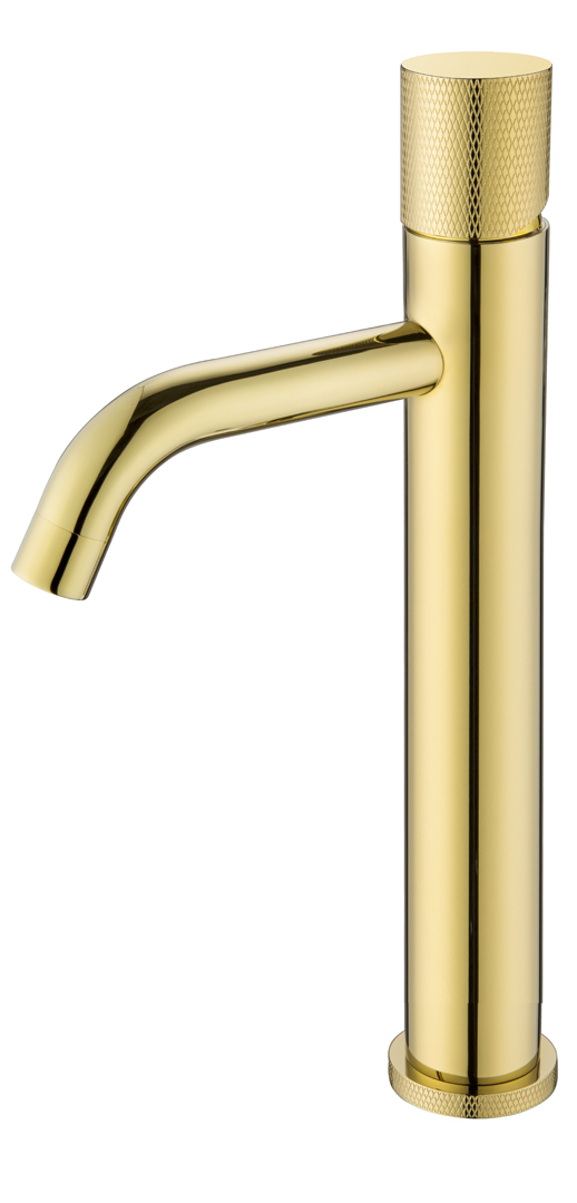 Смеситель для раковины Boheme Stick Gold Touch Gold 122-GG.2 золото, ручка матовое золото - фото 2