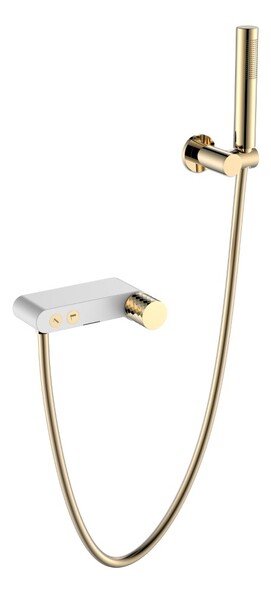 Смеситель для ванны и для душа Boheme Stick 123-WG