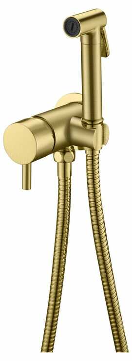 Гигиенический душ со смесителем Boheme Uno 467-MG матовое золото