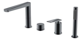 Смеситель на борт ванны Boheme Venturo 370-SGM