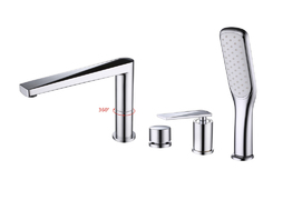 Смеситель для ванны с душевой лейкой Boheme Venturo 370