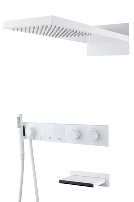Встраиваемая душевая система Boheme ZODIAC 133-2-MW
