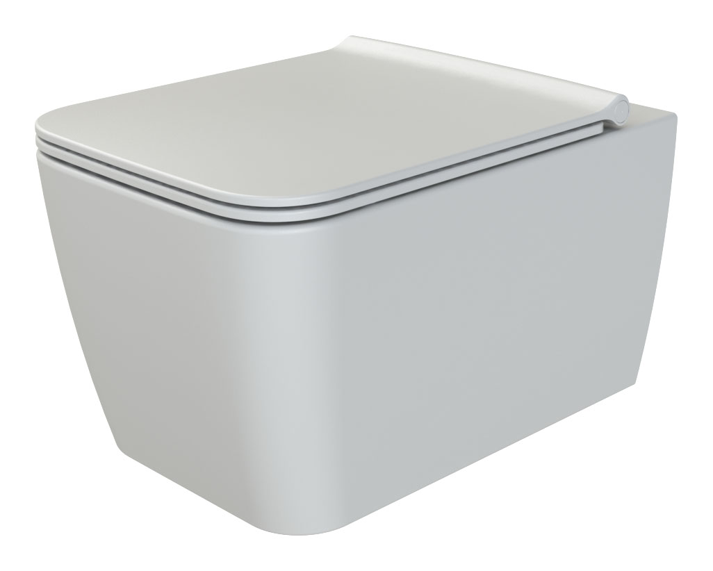 Унитаз подвесной с функцией биде Boheme Zen 967-SET-2-W белый с крышкой микролифт 40702₽