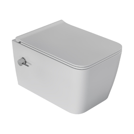 Унитаз подвесной с функцией биде Boheme Zen 967-SET-2-MW белый матовый, с крышкой микролифт