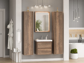 Мебель для ванной комнаты Brevita Dallas DAL-01060-074П