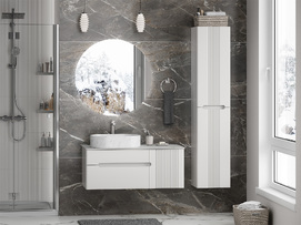 Мебель для ванной комнаты Brevita Палисандро PAL-50100-501П2Я