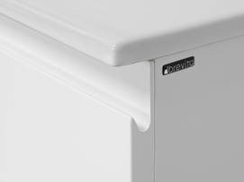 Фото Мебель для ванной комнаты Brevita Tivolli 60 см Tiv-09060-0102Я подвесная, белая