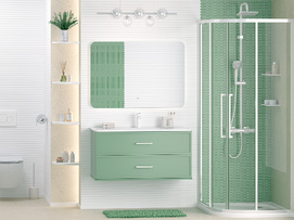 Мебель для ванной комнаты Brevita Верде Ver-09100-0102Я