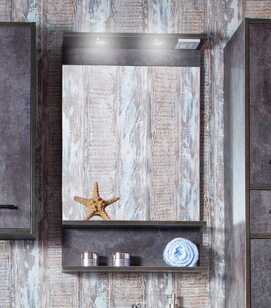Фото Мебель для ванной Бриклаер Чили 60 цемент