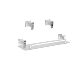 Набор аксессуаров для ванной комнаты Bronze De Luxe Grani 401200 хром