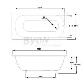    Byon 13 150x70 V0000223 