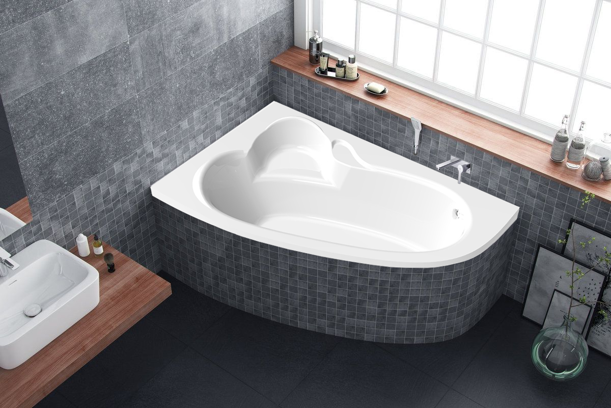 Ванна акриловая C-Bath Atlant CBA00103L 160х105, размер 160x105, цвет белый - фото 3