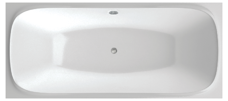 Ванна акриловая C-Bath Kronos CBQ013001 180х80, размер 180x80, цвет белый - фото 3