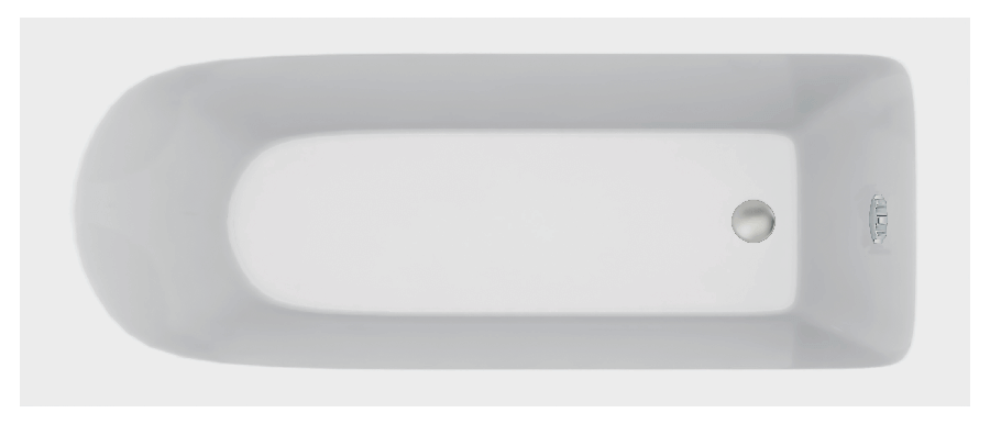 Ванна акриловая C-Bath Rea CBQ002001 150х70, размер 150x70, цвет белый - фото 2