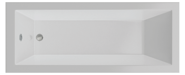 Ванна акриловая C-Bath Semela CBQ014002 180х80, размер 180x80, цвет белый - фото 2