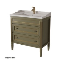 Фото Мебель для ванной Caprigo Albion 80 см с ящиками с выбором отделки 2