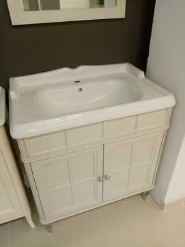 Мебель для ванной комнаты Caprigo Borgo 80 см для раковины СН-800 (у) тубма+раковина+зеркало