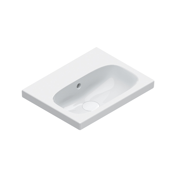 Раковина подвесная или на мебель Catalano Alvea 45 см 0620450001 белая глянцевая 14841₽