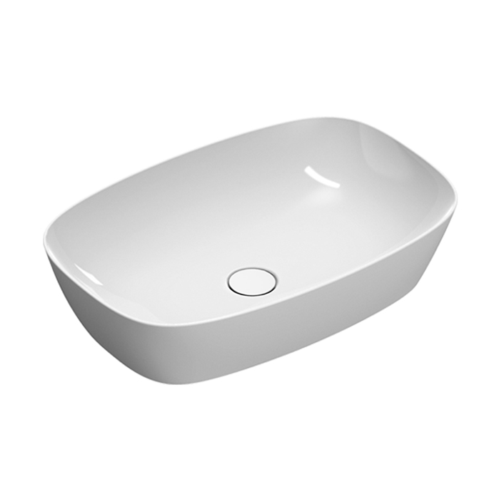Раковина накладная Catalano Alvea 60 см 0622600001 белая глянцевая 43335₽