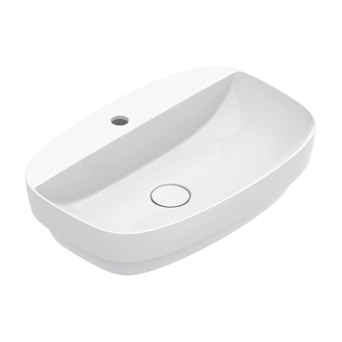 Раковина накладная Catalano Alvea 60 см 0625601001 белая глянцевая 42741₽